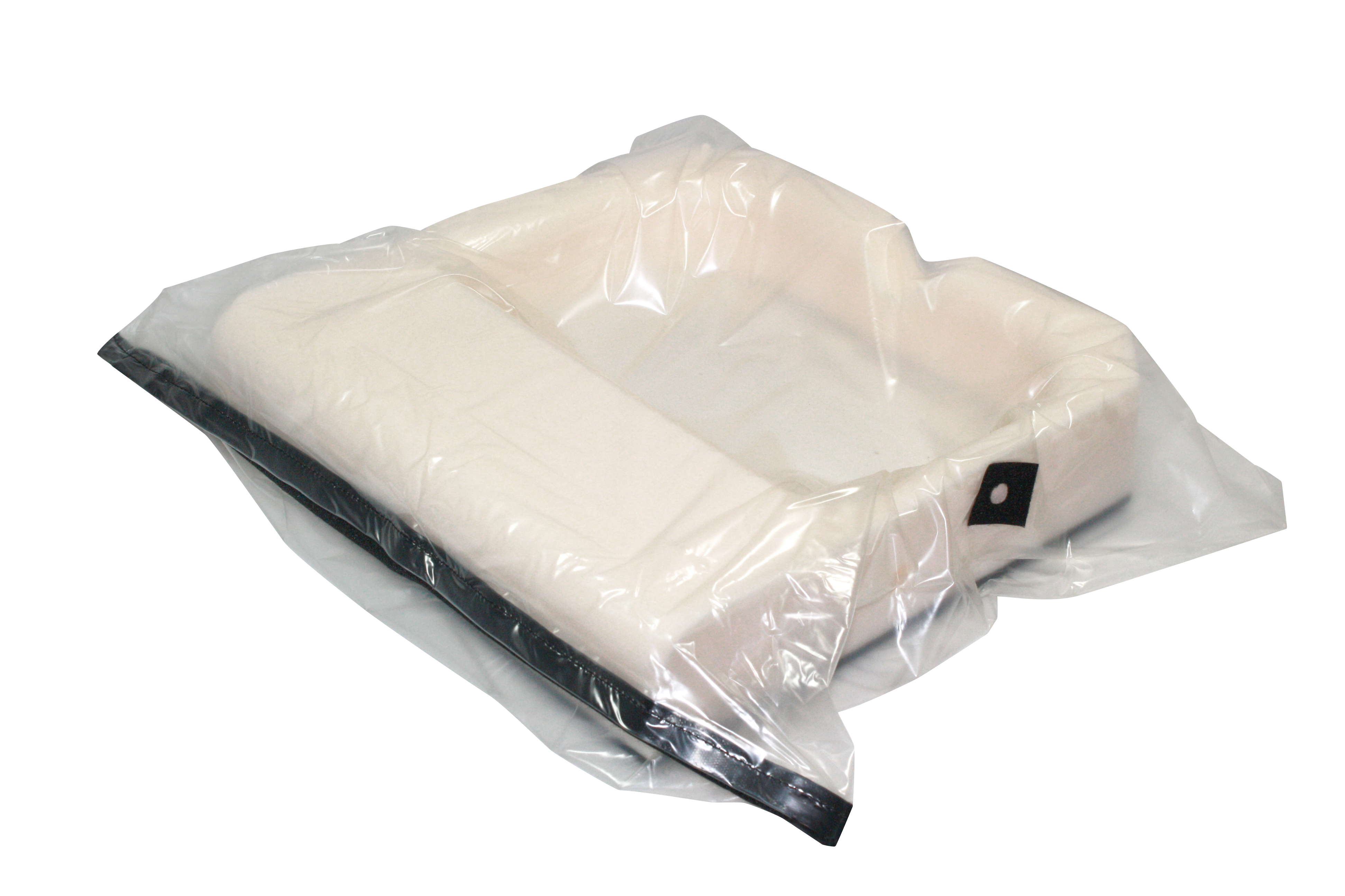Absorbeur acoustique en non-tissé PET 120 cm x 60 cm x 2,5 cm, surface en  non-tissé blanche, The Foam Company - Foam, Mousse, Espanso